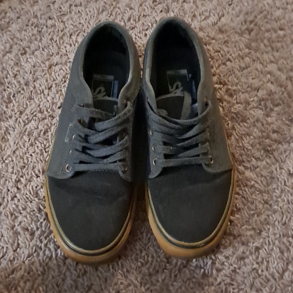 *ONE WEEK LEFT* Charcoal/Black Vans